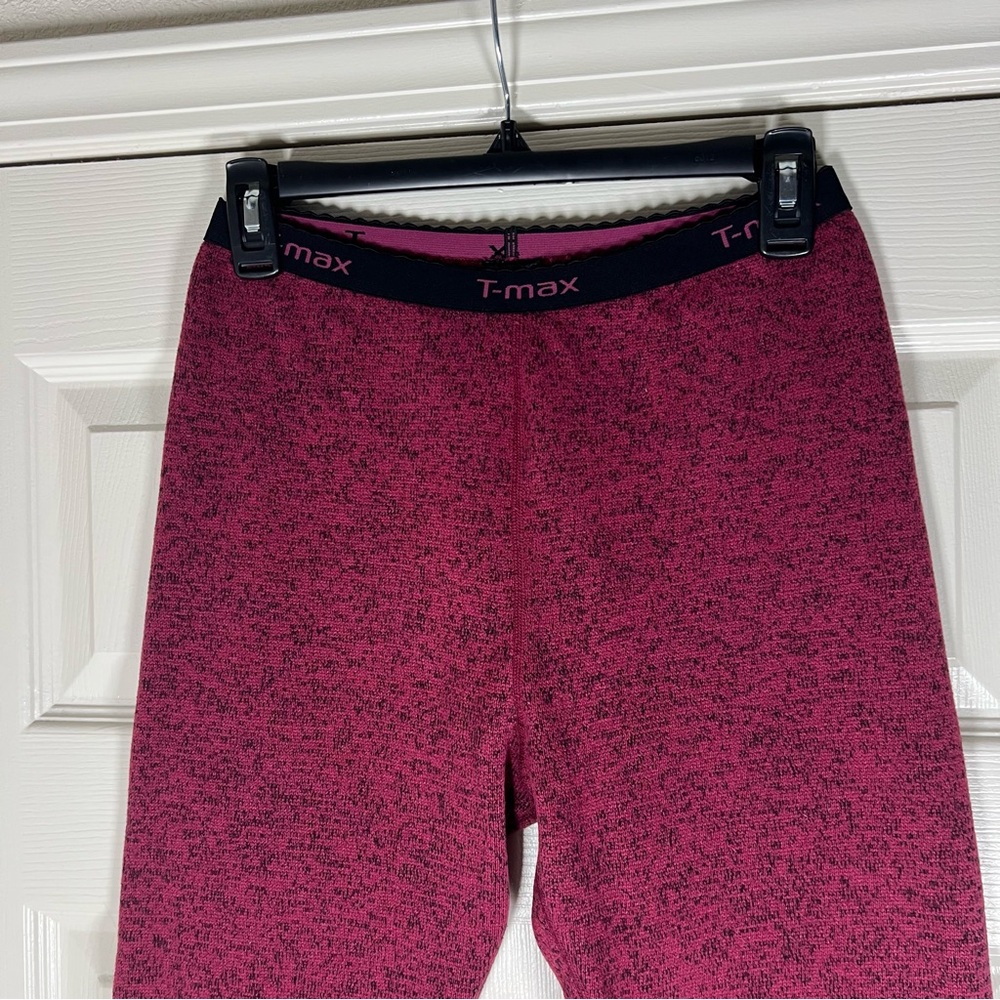 T-max Fuschia Fleece Lined Leggings